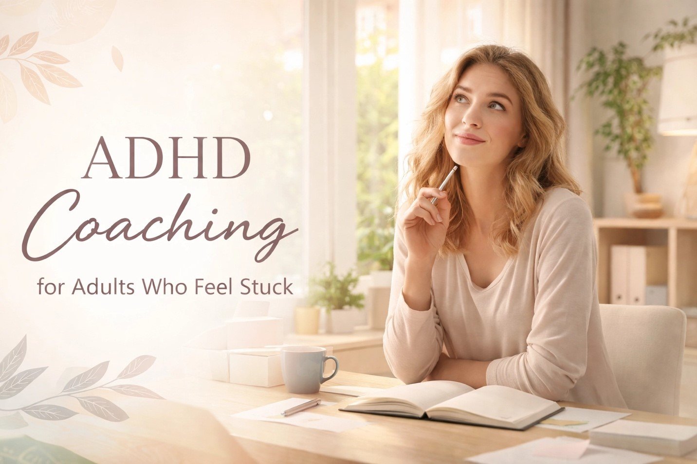 ADHD Coaching for Adults Who Feel Stuck