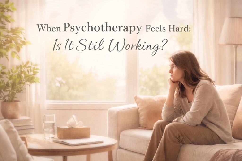 When Psychotherapy Feels Hard: Is It Still Working?