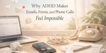 Why ADHD Makes Emails, Forms, and Phone Calls Feel Impossible